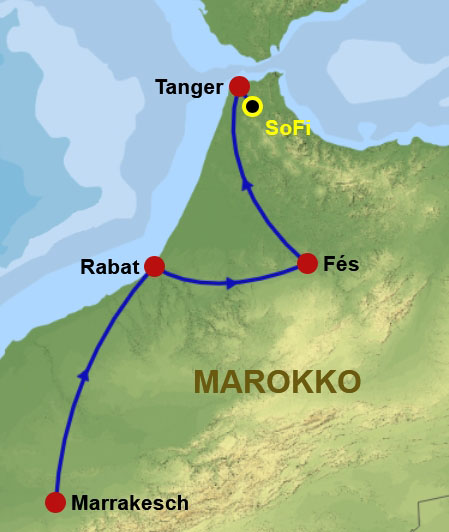 Reiseroute