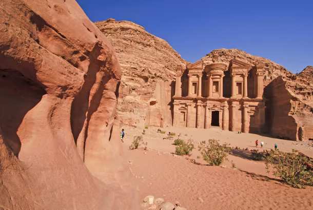 Monastery in Petra Jordan