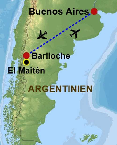 Reisekarte Reisekarte